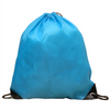 Customized Standard Recycled 210D Polyester Silk screen printing drawstring bags