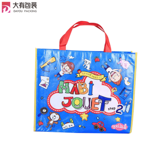 Custom Manufacturer Decorative Reusable Printed Pet Toys Pattern Non Woven Grocery Shopping Gift Tote Bag 