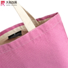 Classic Canvas Women Shoulder Bag Solid Color Travel Totes Girl Shopping Handbag