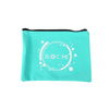 Customized Small Zipper Woman Makeup Canvas Cosmetic Bag with Logo