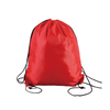 Custom Logo Waterproof Polyester Drawstring Bag with Zipper Pocket