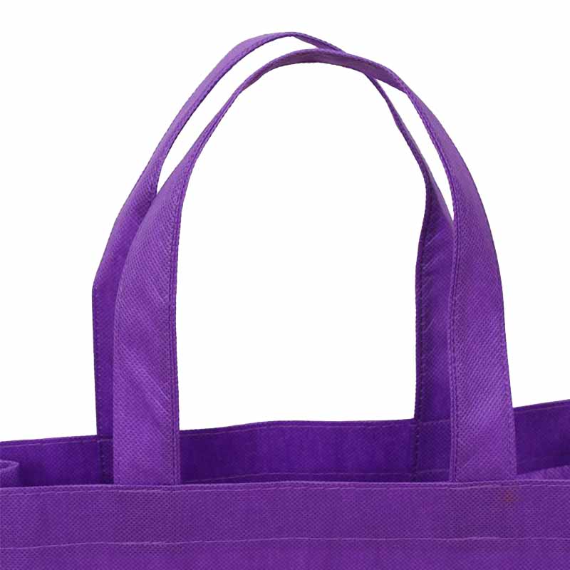 Foldable Heavy Duty Reusable Handle Grocery Tote Non Woven Shopping Bags