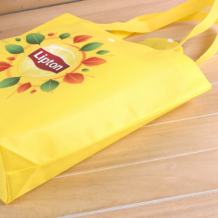 Custom Non Woven Wallet Reusable Folding Shopping Bag