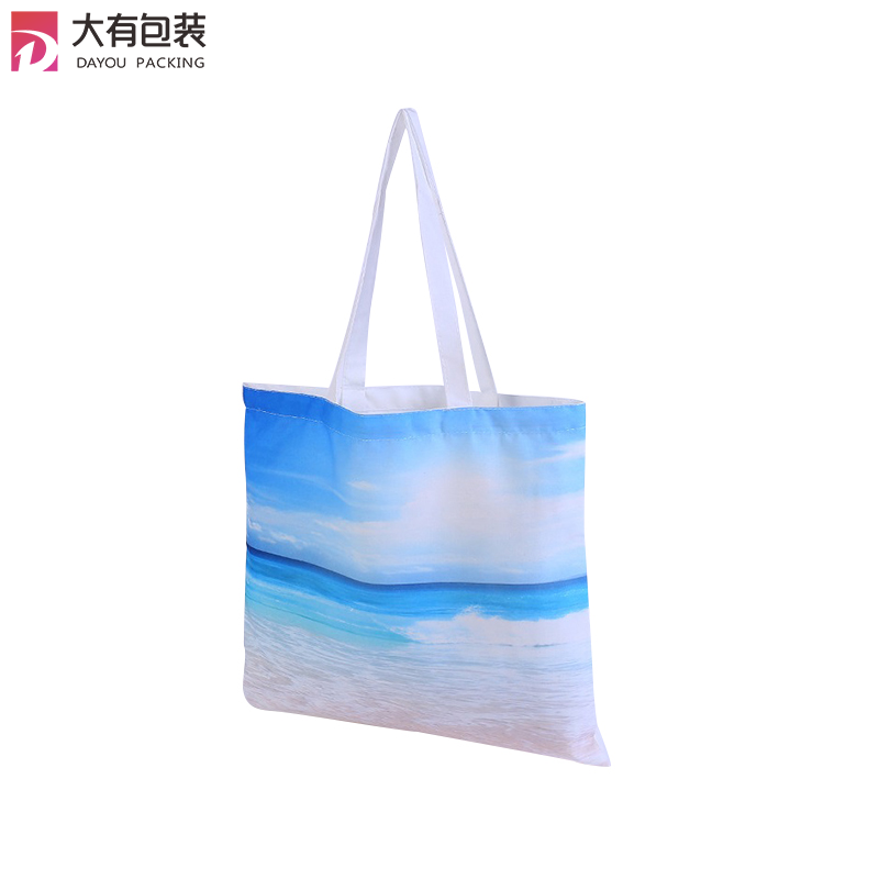 Eco Friendly Washable Earthwise 100% Cotton Canvas Shopping Craft Beach Cloth Tote Grocery Bag 