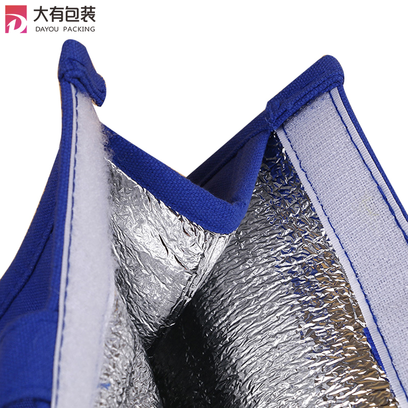 Low Price Durable Pouch School Non Woven Water Bottle Beer Thermal Lunch Ice Cooler Bag with Handle