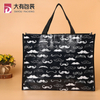 Wholesale Custom Private Label Heavy Duty Tote Reusable Waterproof Grocery Non Woven Shopping Bag With Logo