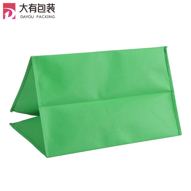 Promotional Colorful Customized Printed Logo Non Woven Carry Bag With Button