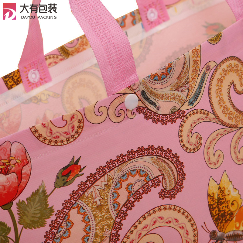 Custom Welding Recycle Laminated Promotional Shopping Pp Ultrasonic Non Woven Bag