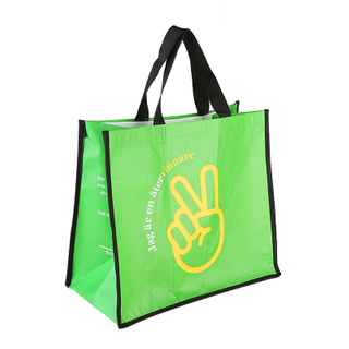 Recycle Reusable Rpet Laminated Grocery Tote bag