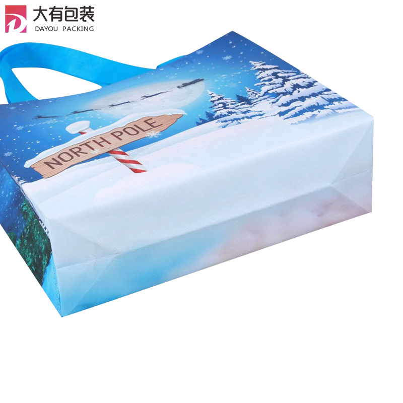 Wholesale Cheap Price Eco Friendly Laminated PP Non Woven Christmas Gift Bag