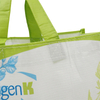 Customized Logo Handled Style Recycled R-PET Without Lamination Shopping Bag